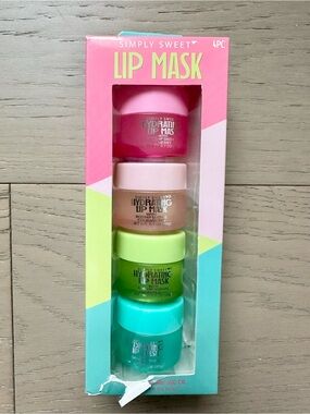 Expressions Simply Sweet 4pc Hydrating Lip Mask Set